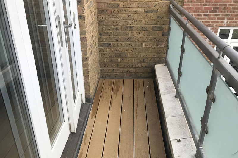 Balcony flooring